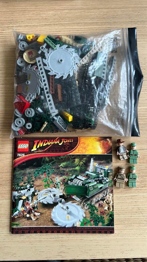 Lego Indiana Jones 7626, compleet, Ophalen of Verzenden, Gebruikt, Complete set, Lego