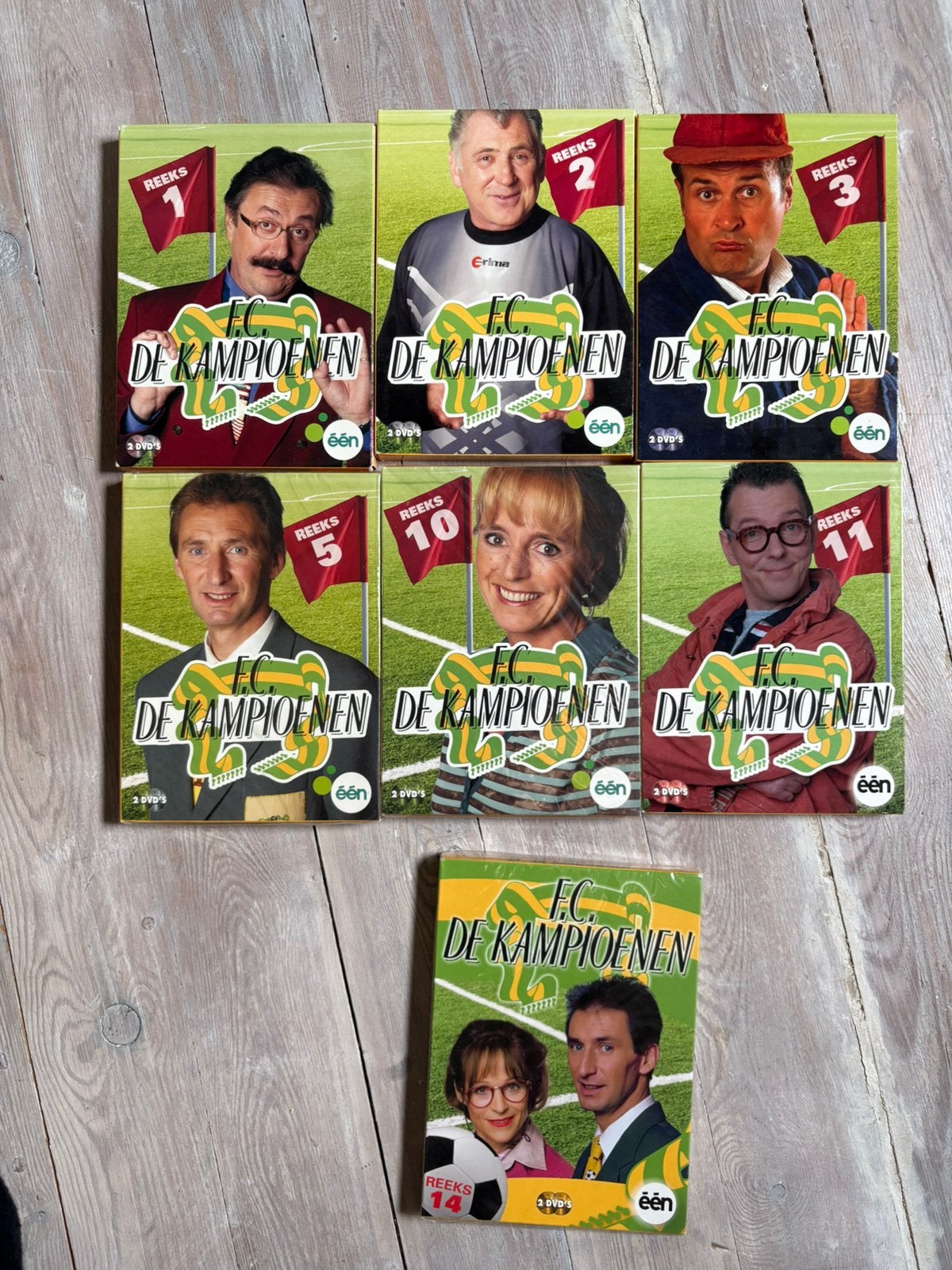 FC de Kampioenen seizoen 1-2-3-5-10-11-15, Ophalen of Verzenden, Zo goed als nieuw, Komedie, Overige seizoenen