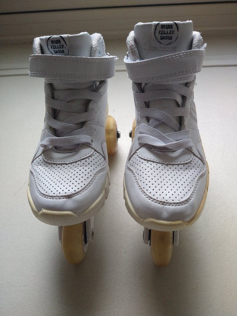 Rolschaatsen - skeelers met lichtgevende wielen maat 33, Sport en Fitness, Kinderen, Ophalen of Verzenden, Zo goed als nieuw, Wielen of Lagers