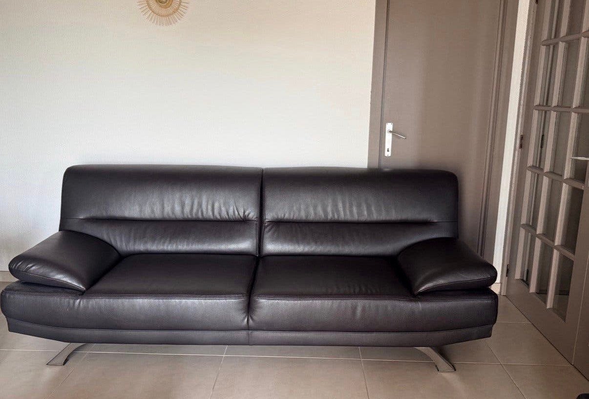 Zetel 3 en 2 zit, Ophalen, Gebruikt, Overige maten, Rechte bank
