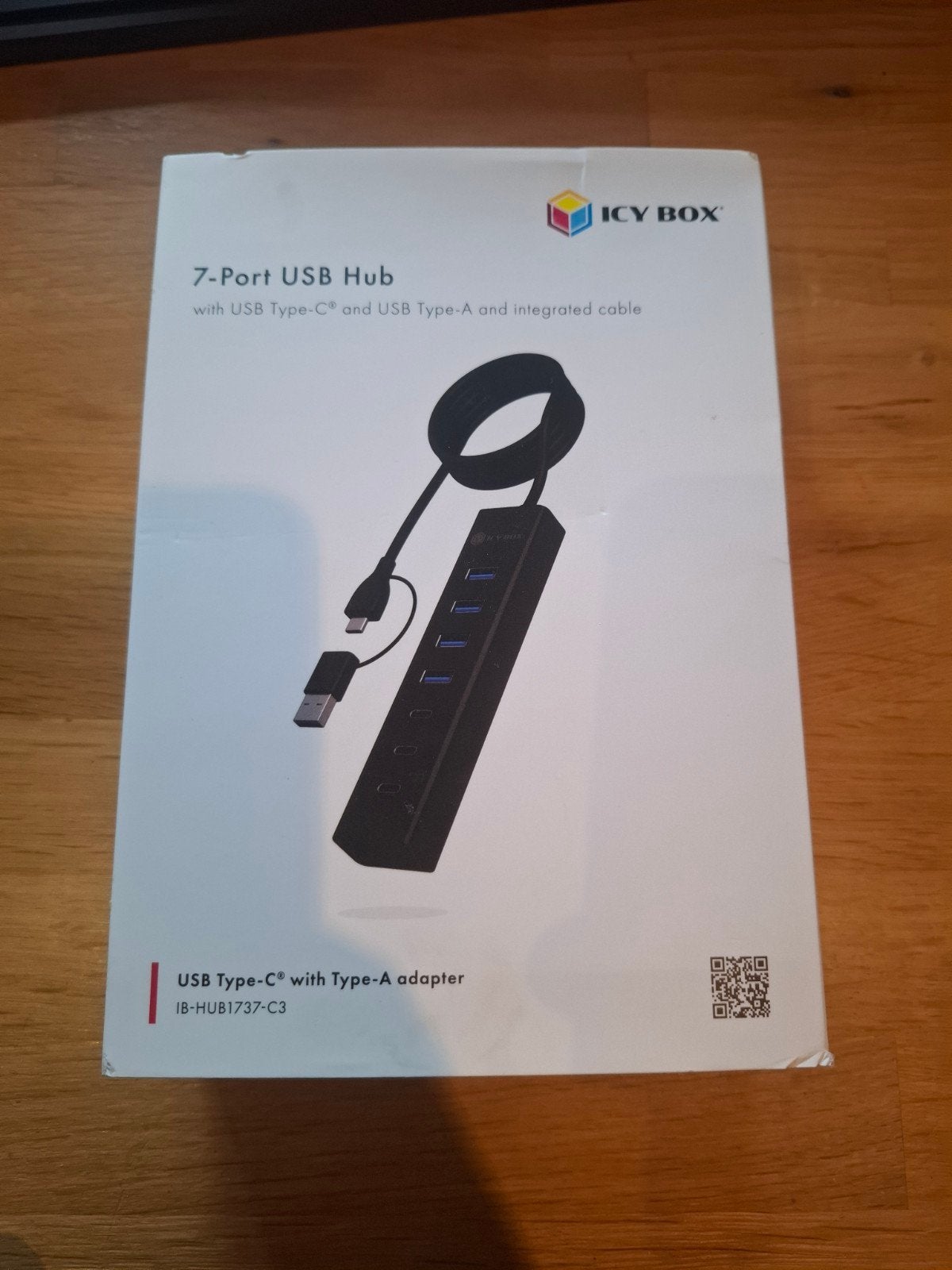 Nieuwe Icy Box 7-Port USB Hub - Nieuwprijs 39,99 euro, Enlèvement ou Envoi