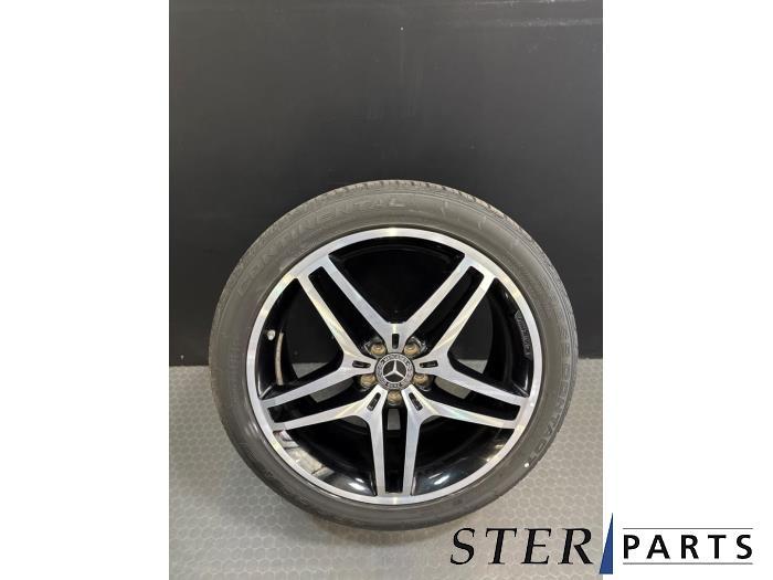 Sportvelgenset + banden van een Mercedes GLE, Auto-onderdelen, Banden en Velgen, Personenwagen, Gebruikt, 3 maanden garantie, Ophalen of Verzenden
