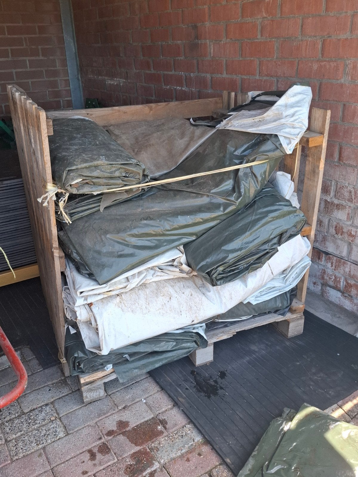 landbouwfolie, kuilplastiek, bouwfolie, Doe-het-zelf en Bouw, Ophalen, Gebruikt, Folie
