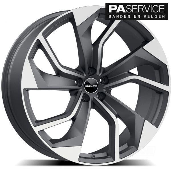 Nieuw 20 inch Mat Antraciet GMP Rebel VW Transporter zomerse, Neuf, Pneus et Jantes, Véhicule de tourisme, -