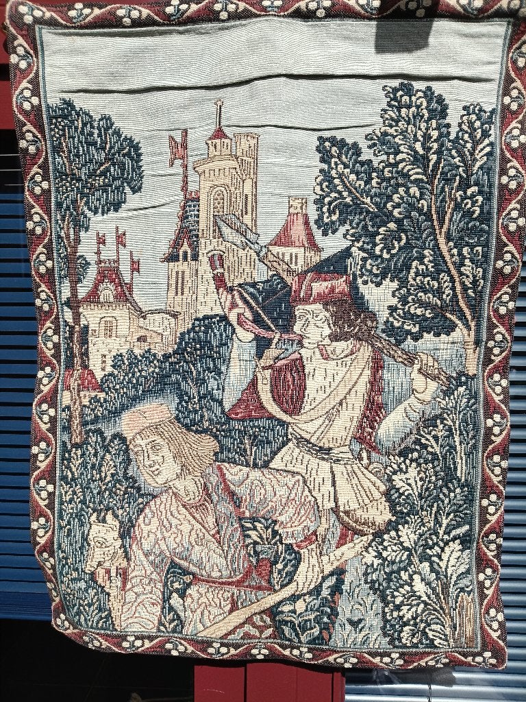 Muurtapijt, Ophalen