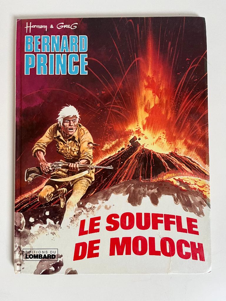 Hermann - Bernard Prince 10 - Le souffle de Moloch - 1ed1976, Verzenden, Hermann & greg