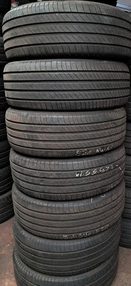 225/55/18 225/55r17 50 euros l'unité 2255518 été Michelin, Enlèvement
