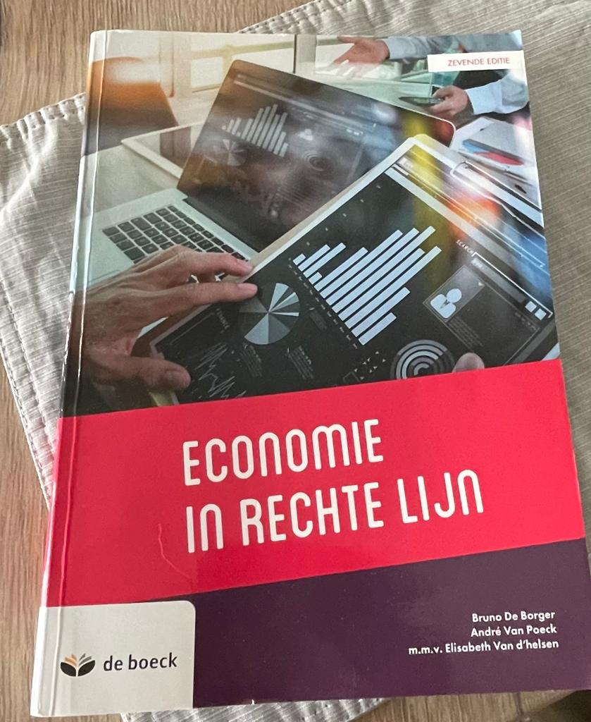Economie in rechte lijn, Ophalen of Verzenden