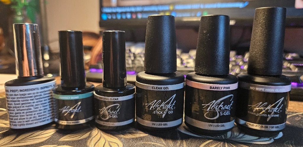 Abstract Nails - Gel nails kit & UV lamp, Ophalen, Nieuw