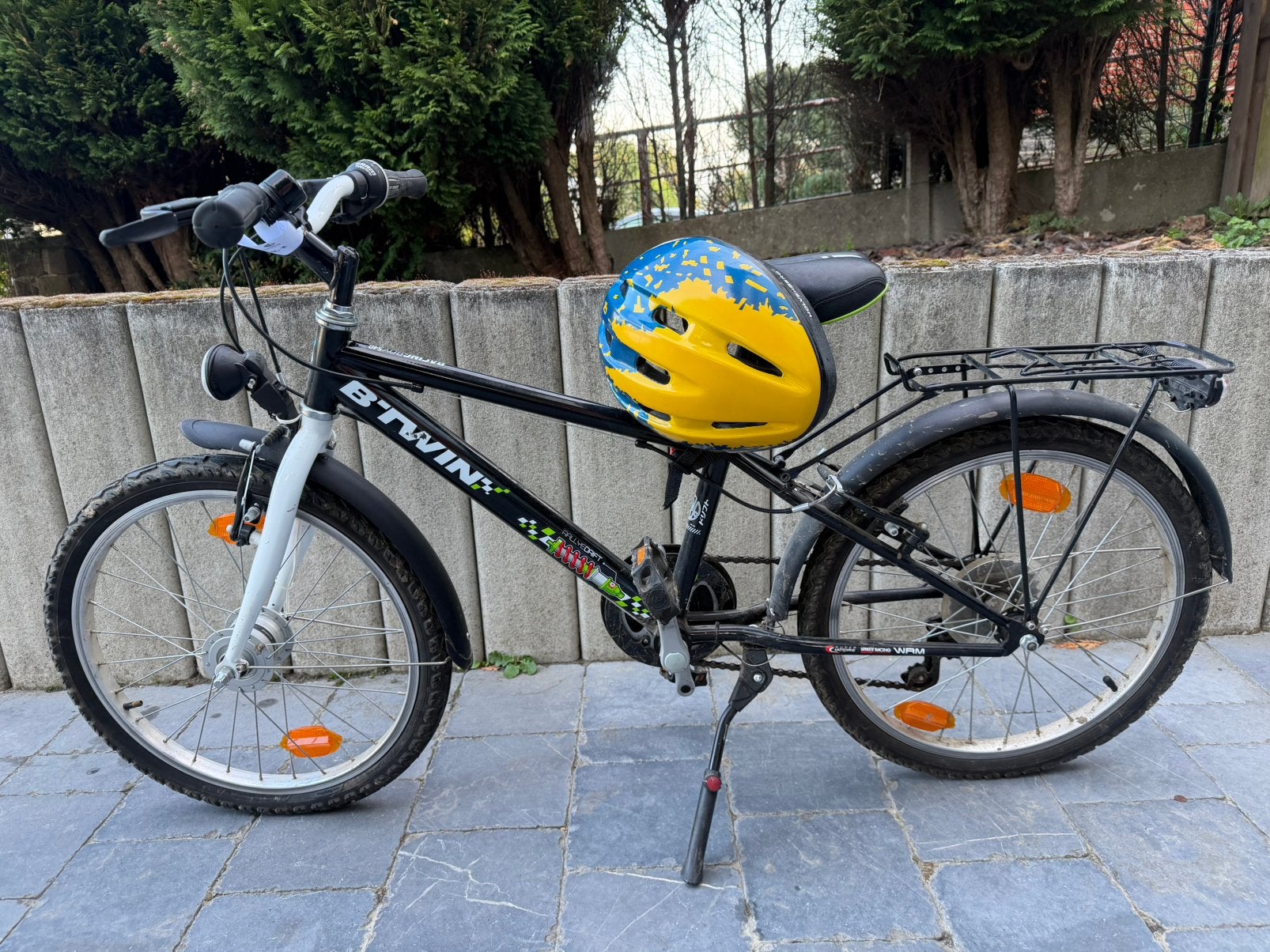Vélo + casque pour enfants, Enlèvement