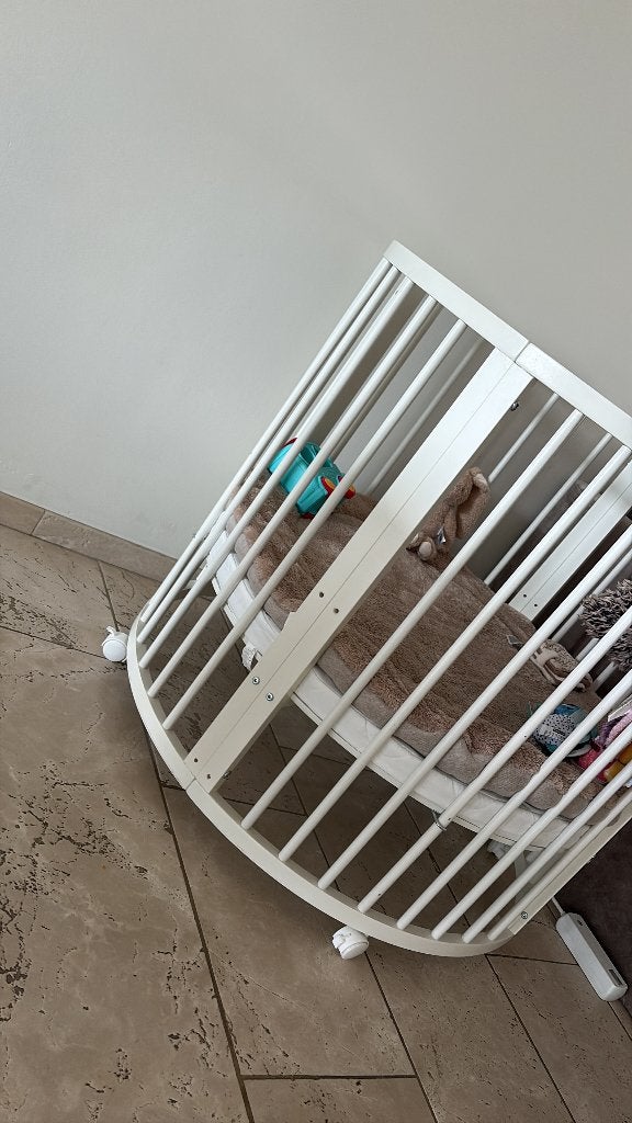 Rond babypark met toebehoren, Ophalen, Nieuw, Rond, In hoogte verstelbaar
