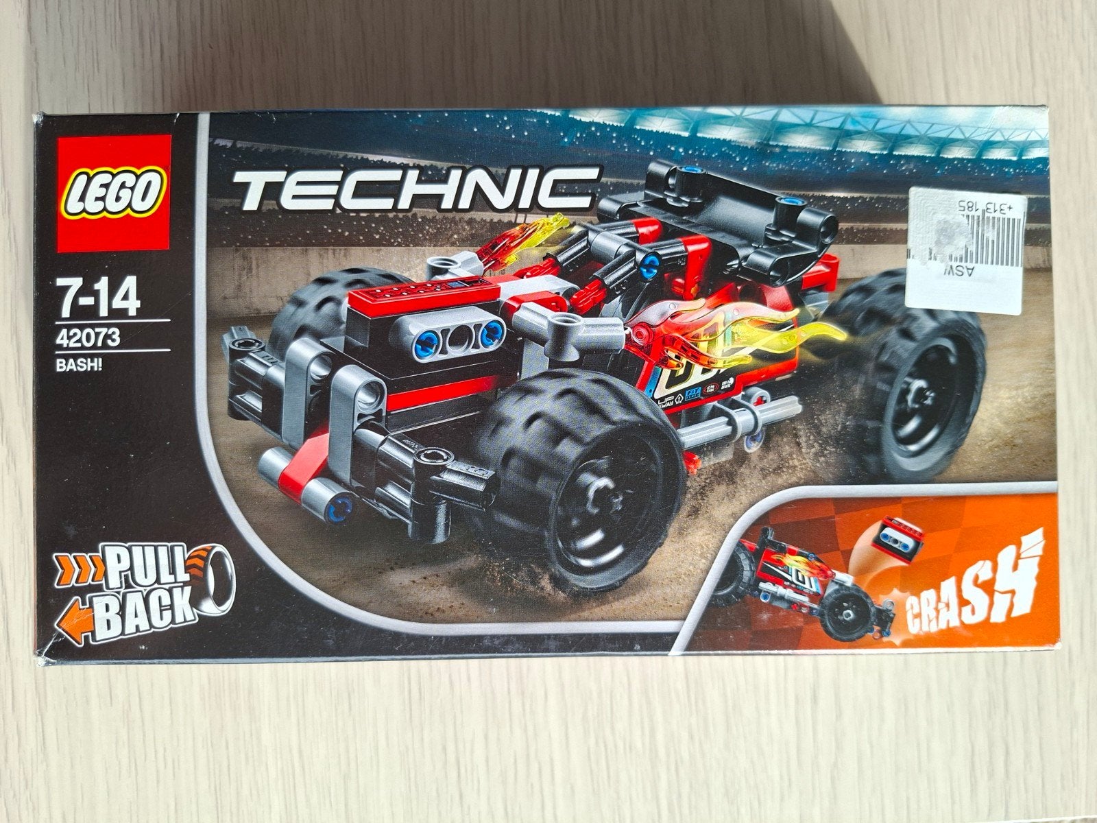 Lego technic 42073 Bash!, Kinderen en Baby's, Ophalen, Lego, Zo goed als nieuw, Complete set