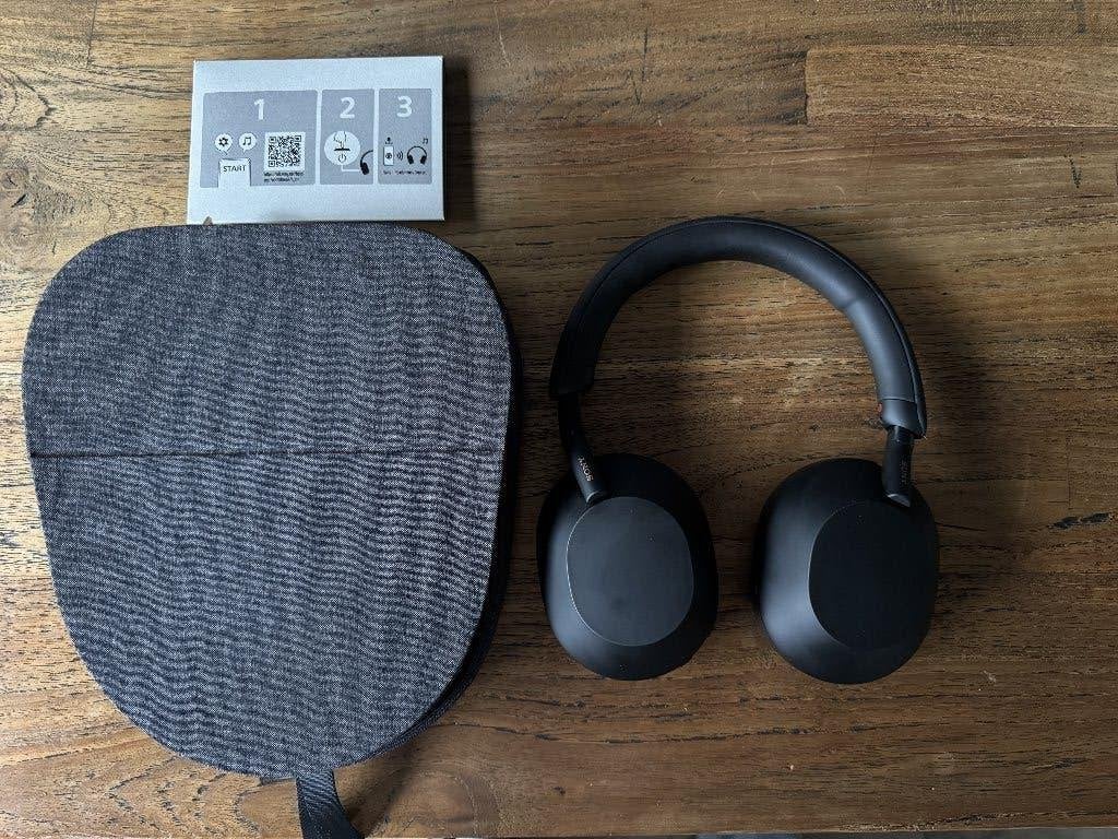 Sony WH-1000XM5 - noise cancelling koptelefoon, Audio, Tv en Foto, Ophalen of Verzenden, Zo goed als nieuw, Bluetooth, Zwart