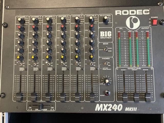 RODEC MX240 MKIII, Musique & Instruments, DJ sets & Platines, Comme neuf, Enlèvement