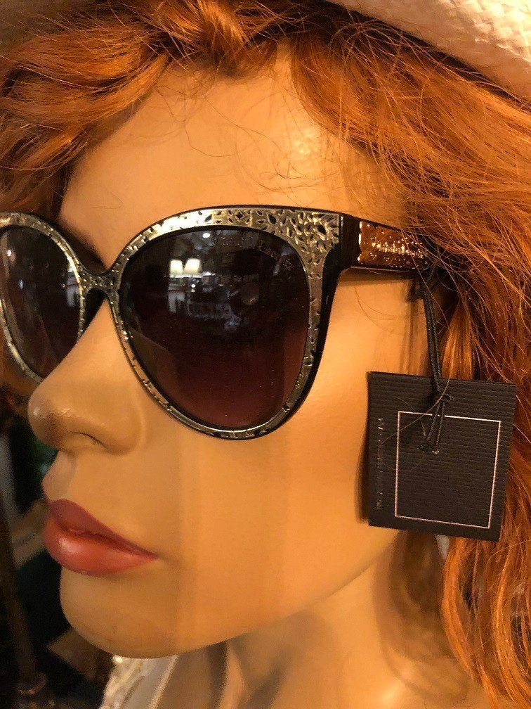 NIEUWE Christian Lacroix ZONNEBRIL CL5081a DESIGN damesbril, Handtassen en Accessoires, Overige merken, Zonnebril, Zwart, Nieuw
