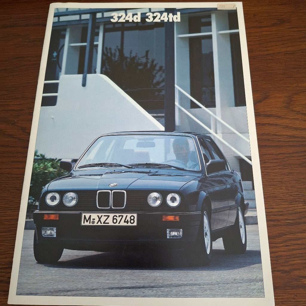 BMW  324d  324td  2/87, Ophalen of Verzenden, Nieuw, BMW