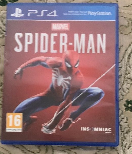 Ps4 game spider man, Enlèvement, Comme neuf