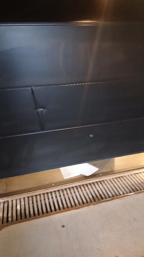 Sactionele poort zwart, Doe-het-zelf en Bouw, Ophalen, Gebruikt