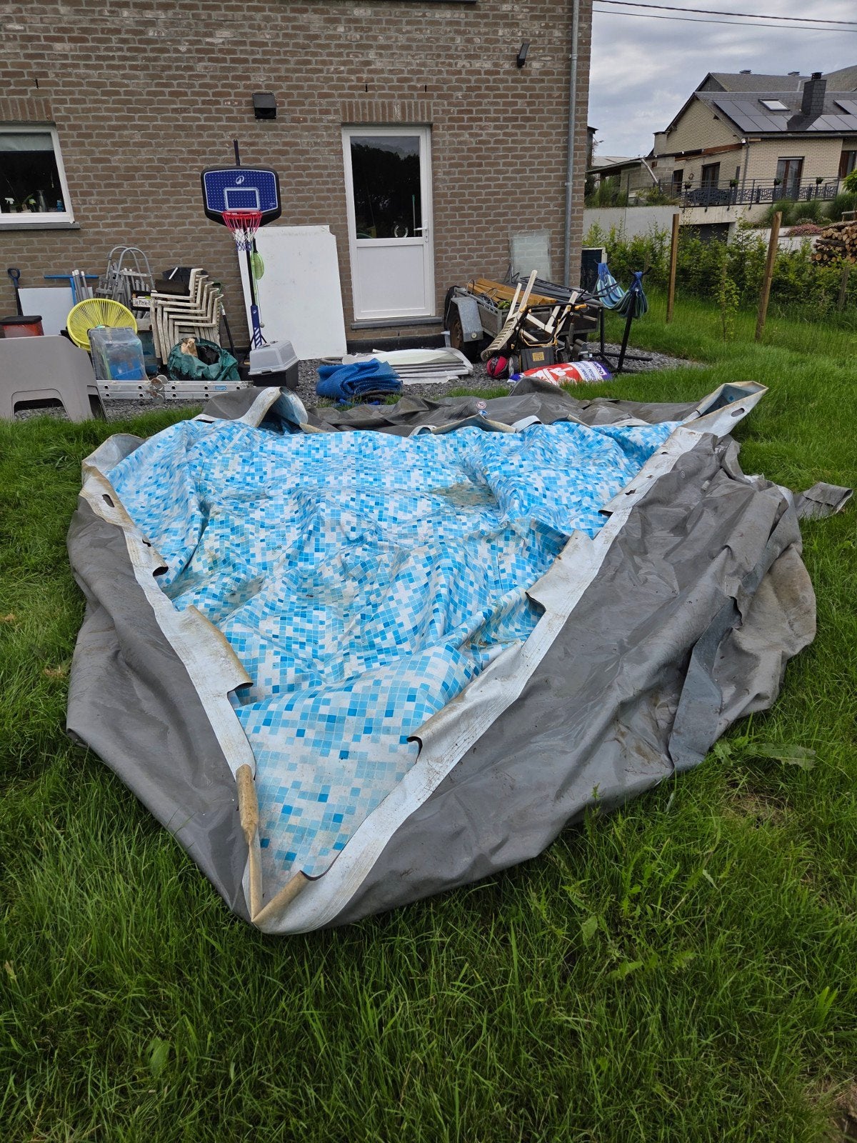 Piscine 488x305x107, Enlèvement, Rond