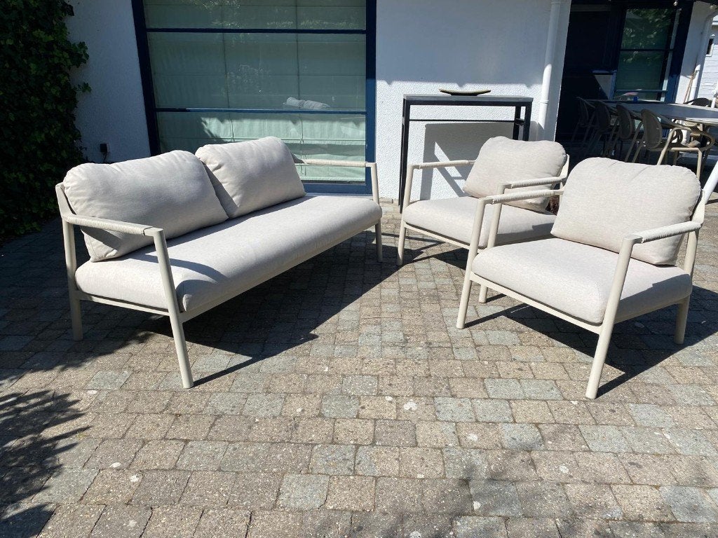 Vinci loungeset in topstaat !, Jardin & Terrasse, Enlèvement, Utilisé, Sets de jardin