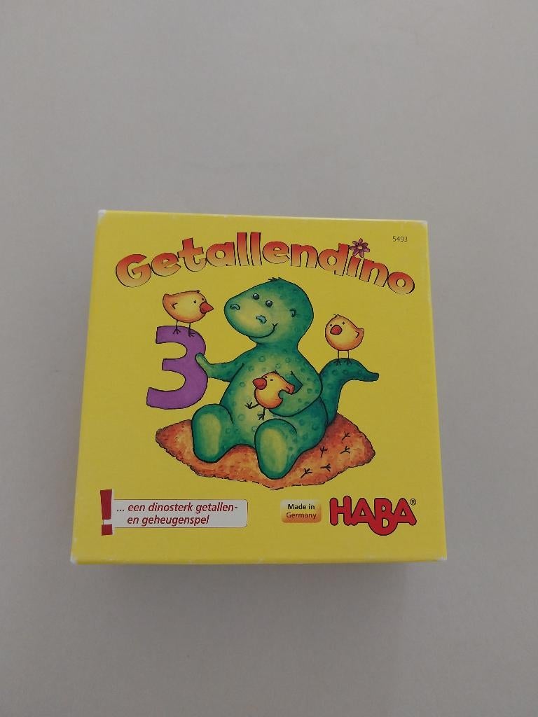 Spel Getallendino / Memory, Ophalen of Verzenden, Gebruikt