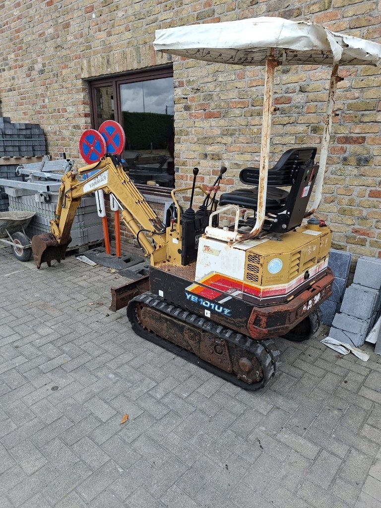 Yanmar minigraver, Ophalen