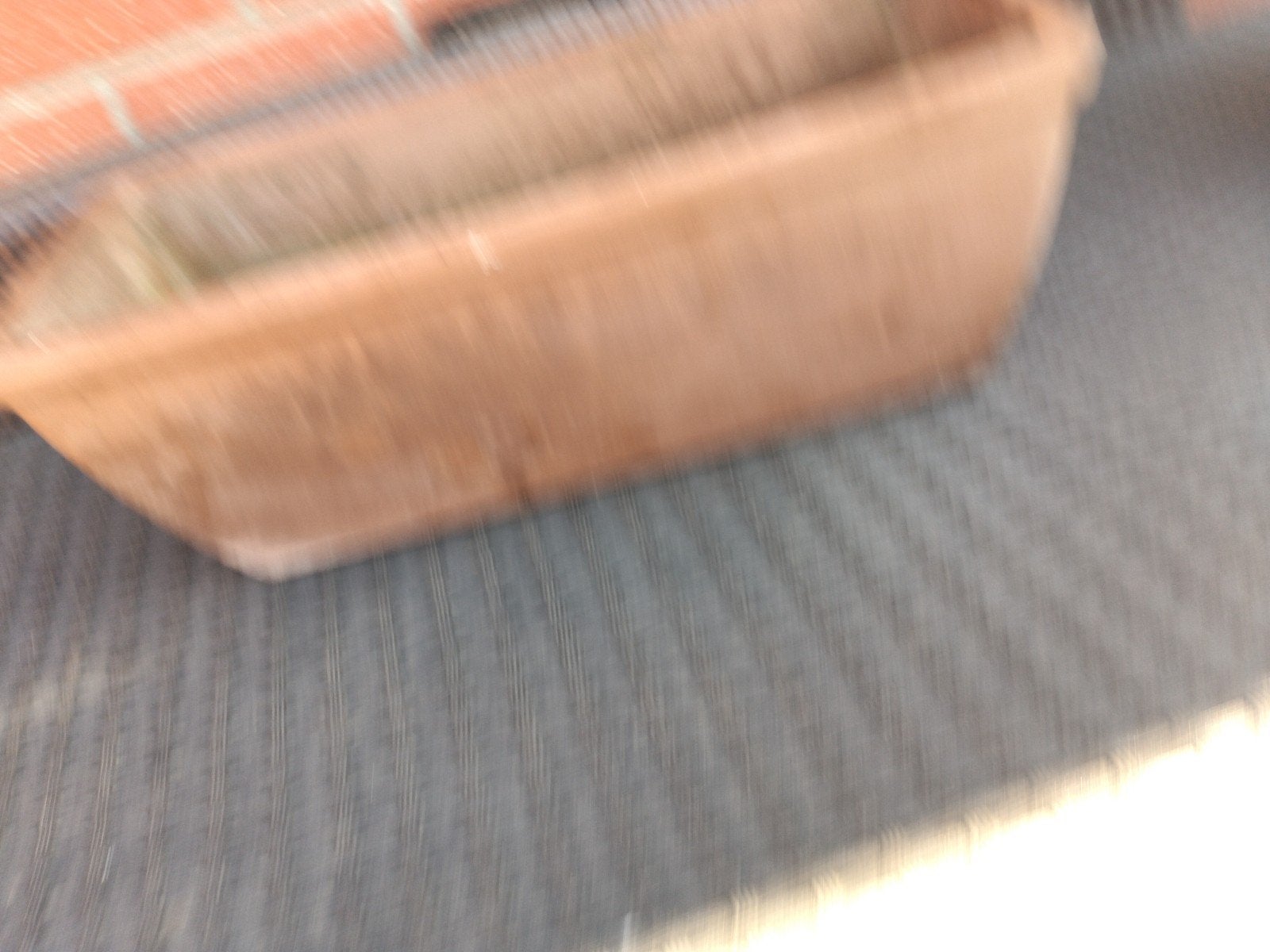 bloembak in terracotta, Tuin en Terras, Ophalen, Overige materialen, Gebruikt, Minder dan 30 cm