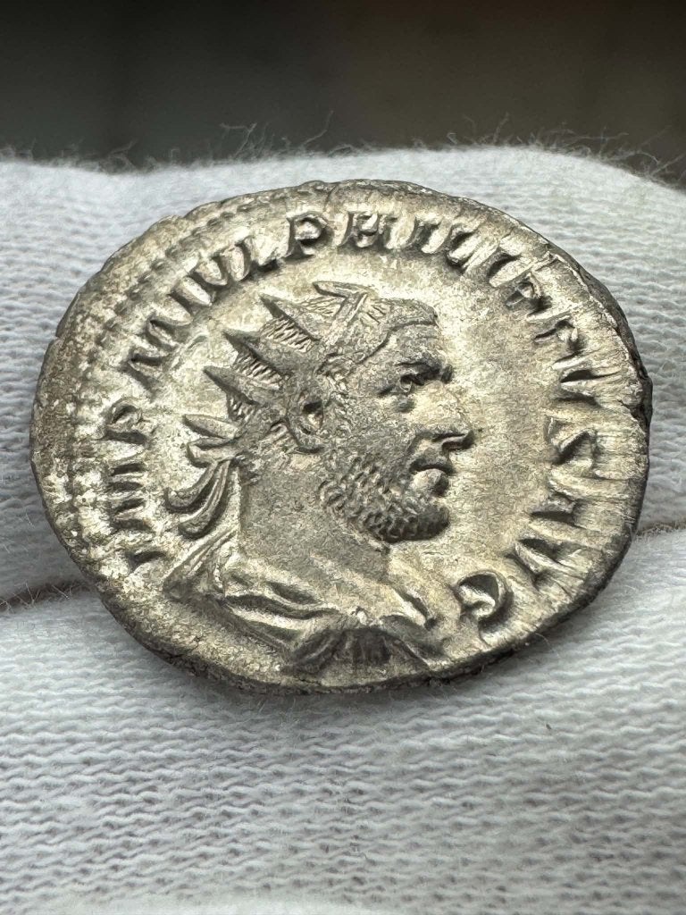 Philippus de Arabier - Antoninianus (244-249 n.chr.), Ophalen of Verzenden, Overige landen, Losse munt, Zilver