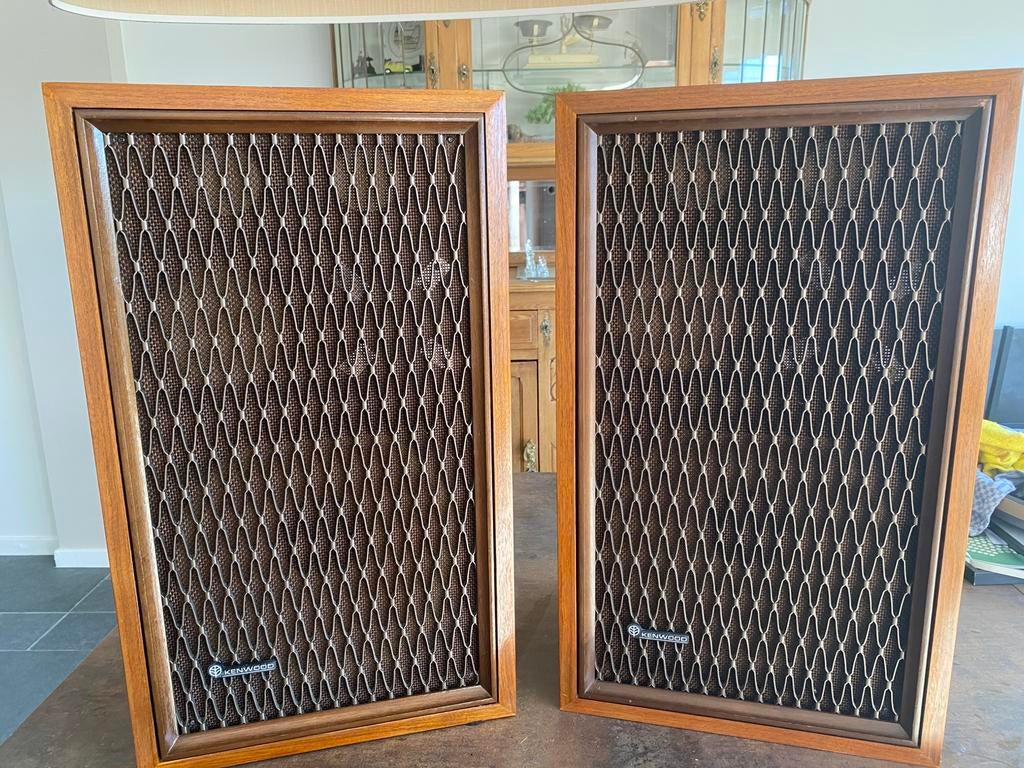 Haut-parleurs vintage Kenwood KL-4080 — belle et rare paire, Enlèvement