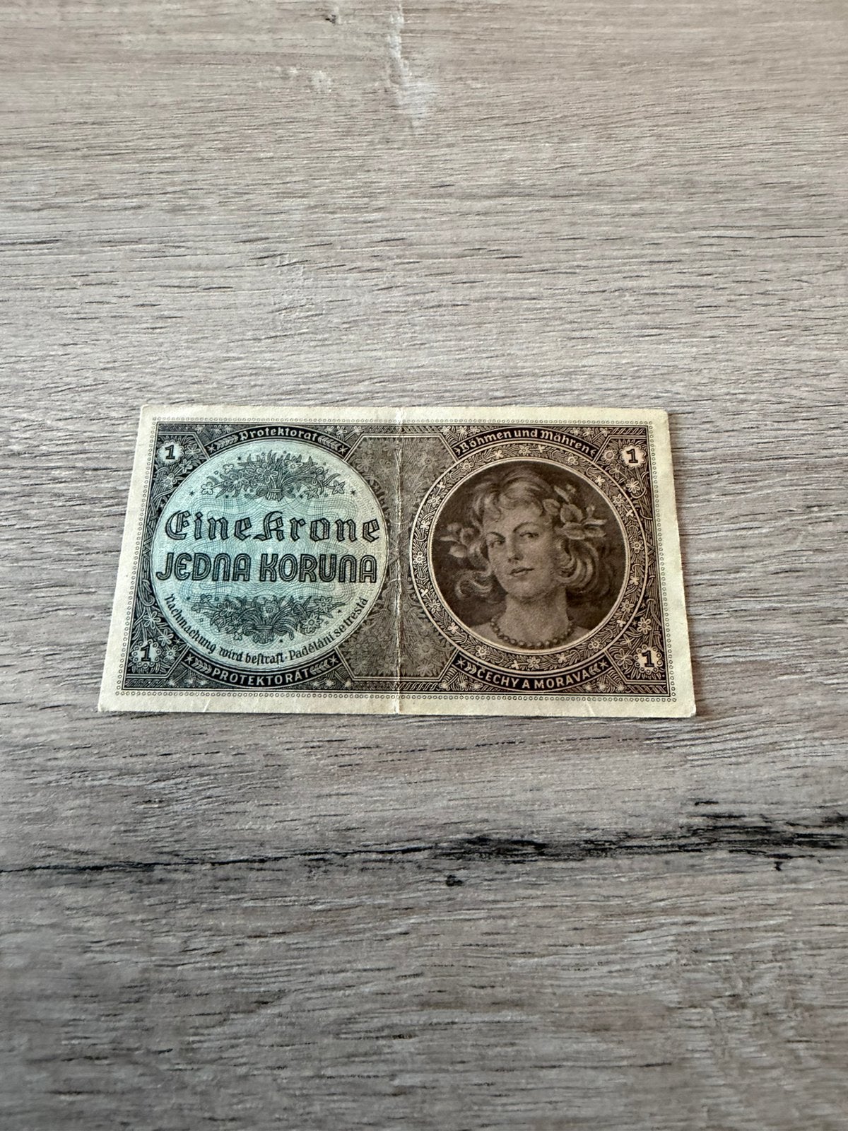 1 couronne de Bohême, Timbres & Monnaies, Enlèvement ou Envoi