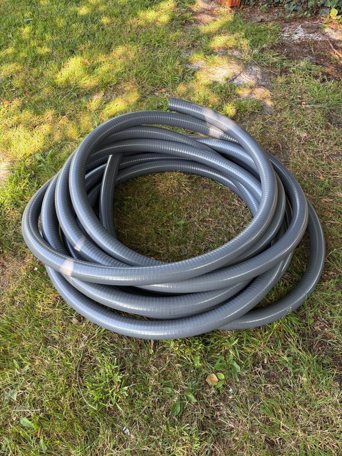 PVC flexslang 50 mm - 20 meter, Ophalen, Zo goed als nieuw, PVC, Afvoer