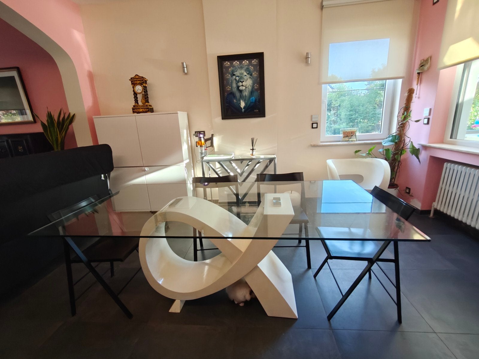 salle à a manger, Enlèvement, Verre