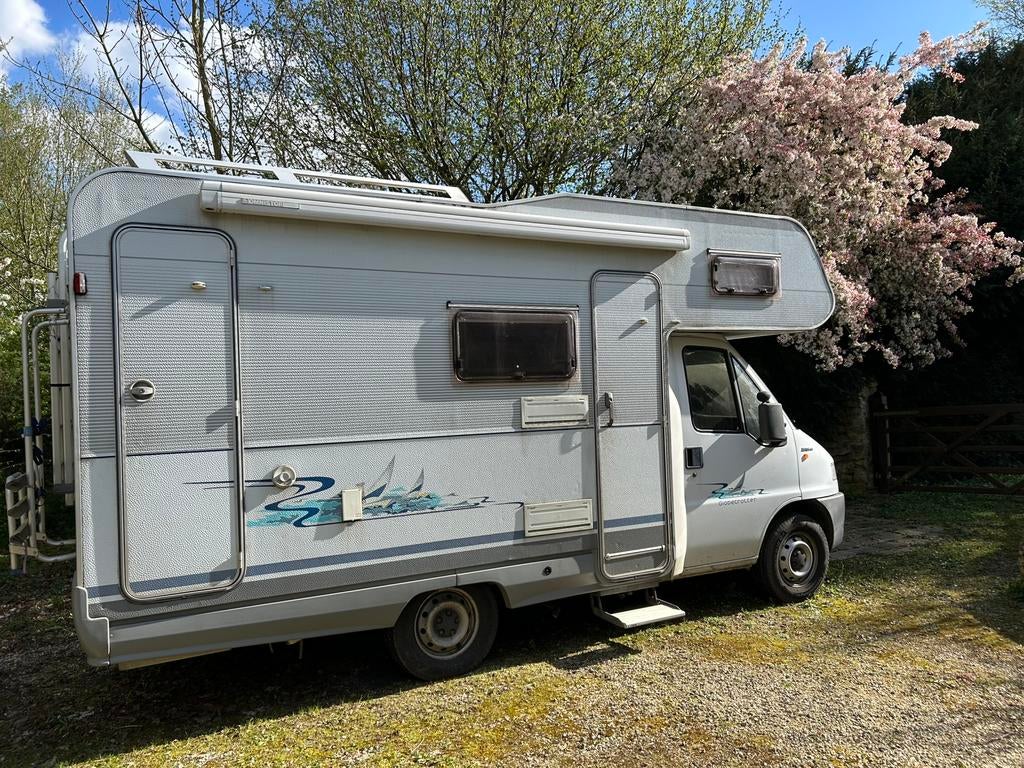 Fiat Ducato Dethleffs Globetrotter 2.5 TDi (1997), Fiat, Diesel, Réfrigérateur, Particulier