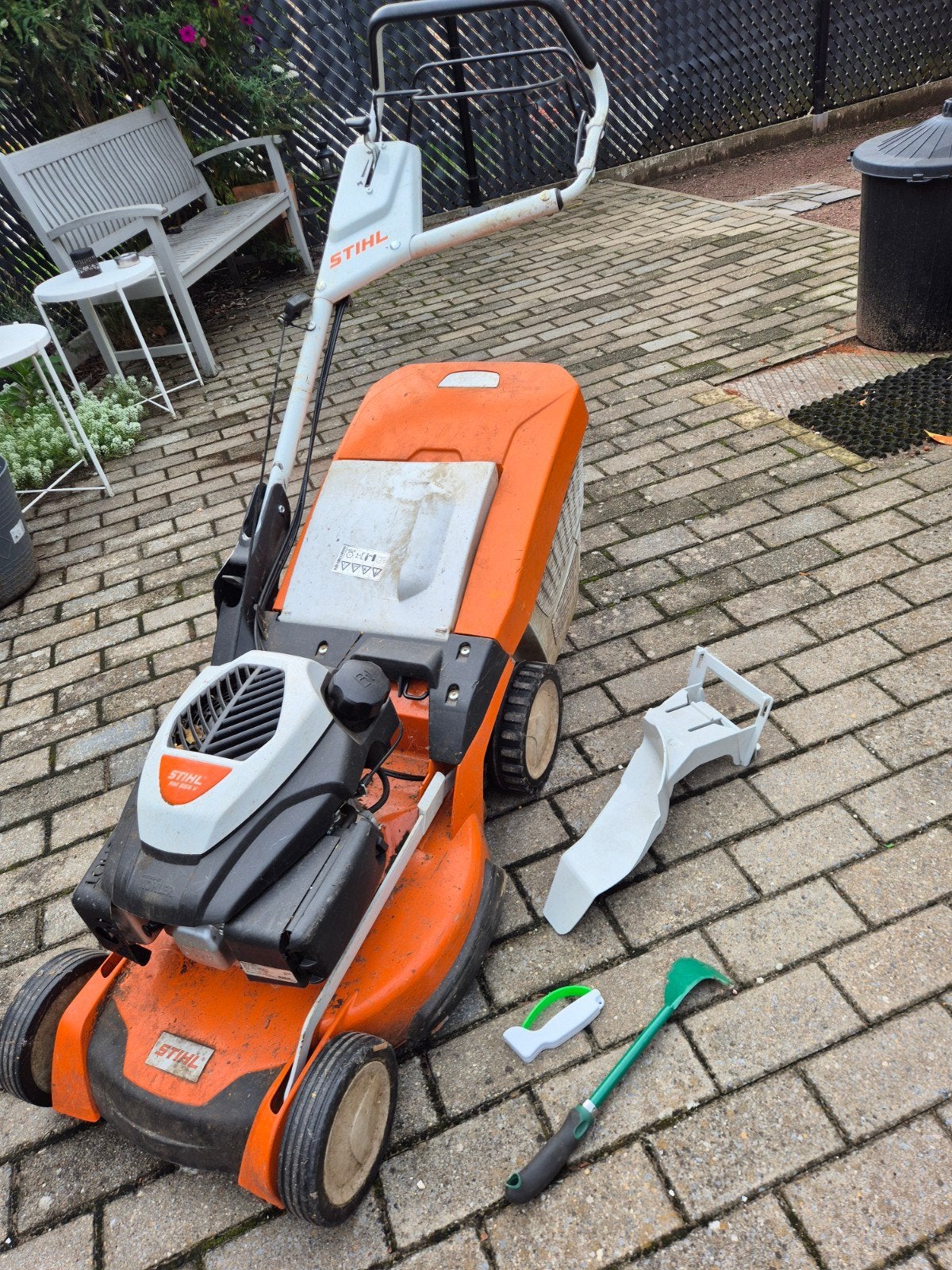 Stihl RM 655V, Ophalen, Cirkelmaaier, Stihl, Gebruikt