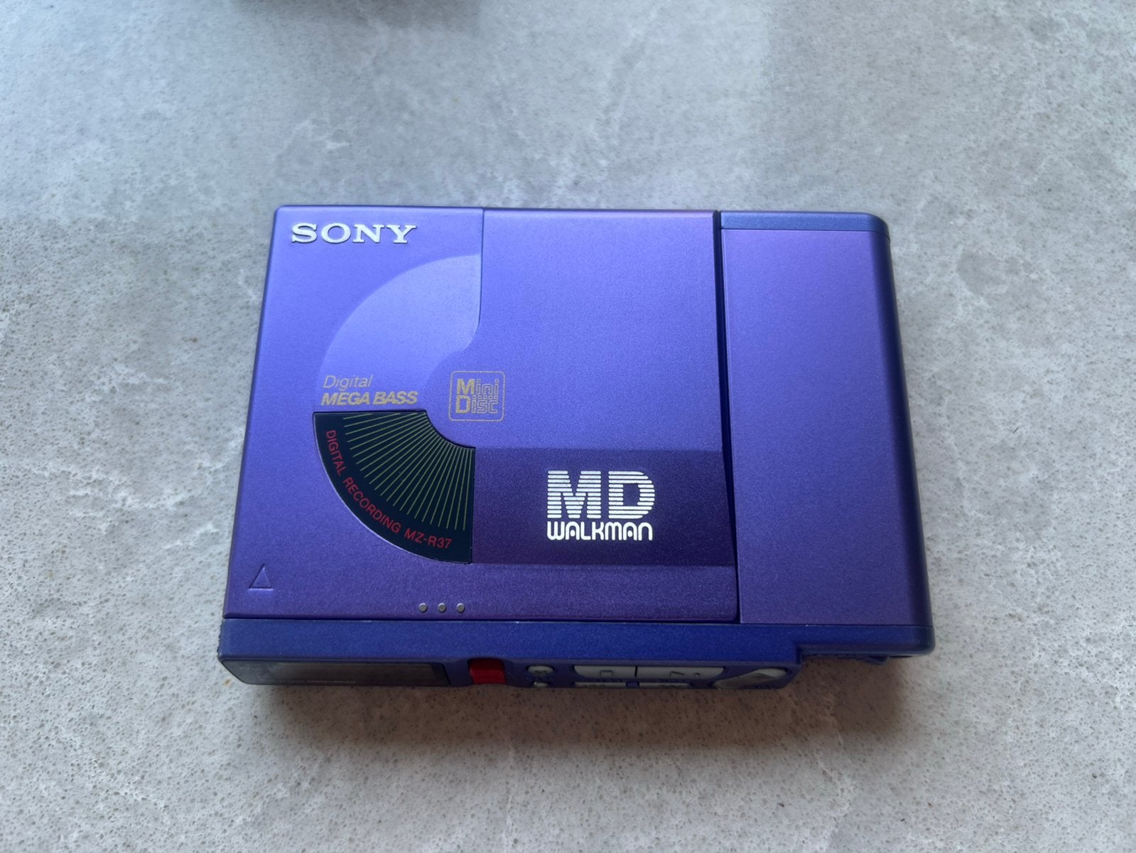 Sony MZ-R37 + 61 minidiscs, Ophalen, Minidisc-speler