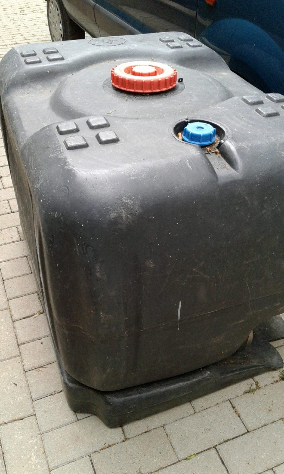 water tank ong 800L, 150 liter of meer, Ophalen, Gebruikt, Kunststof
