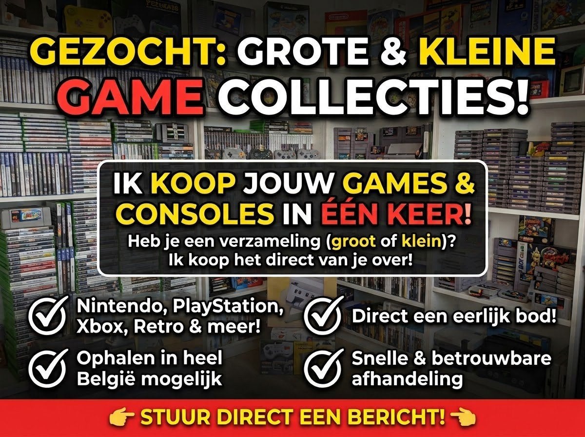 GEZOCHT: Grote en kleine game collecties / games & consoles!, Games en Spelcomputers, Ophalen of Verzenden