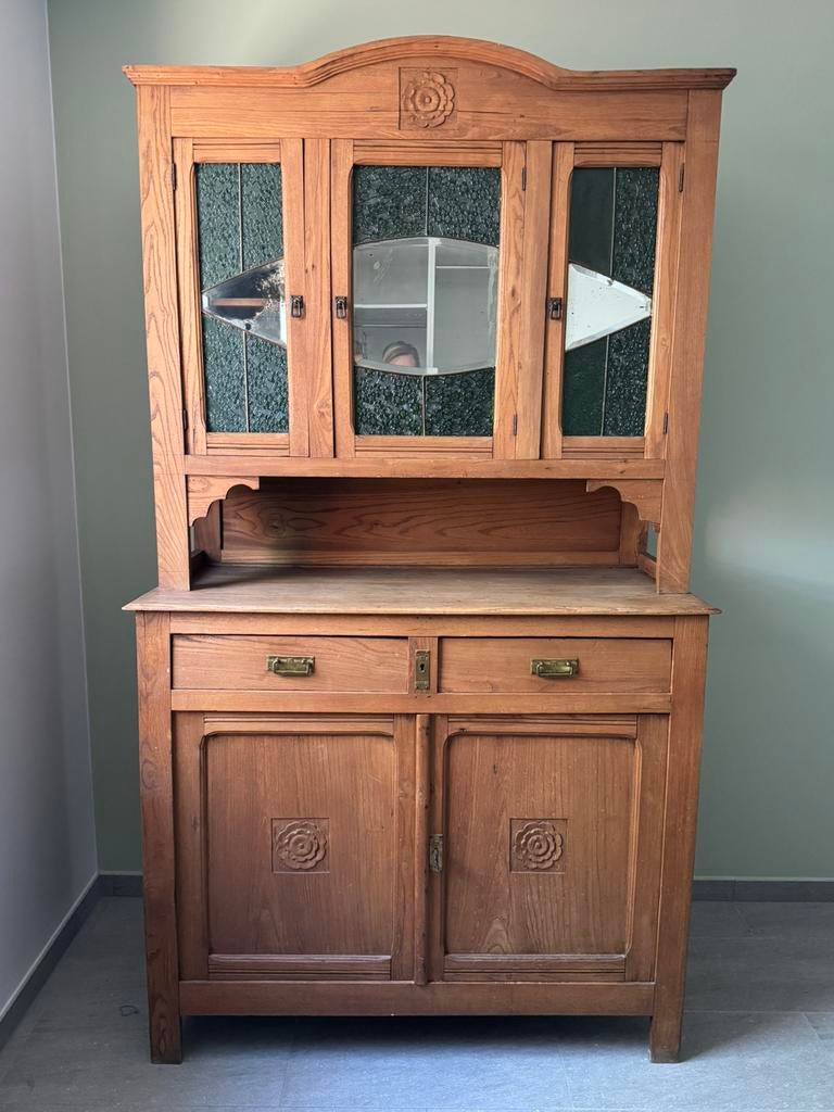 Antieke kast, Huis en Inrichting, Gebruikt, 50 tot 75 cm, Antiek, Ophalen