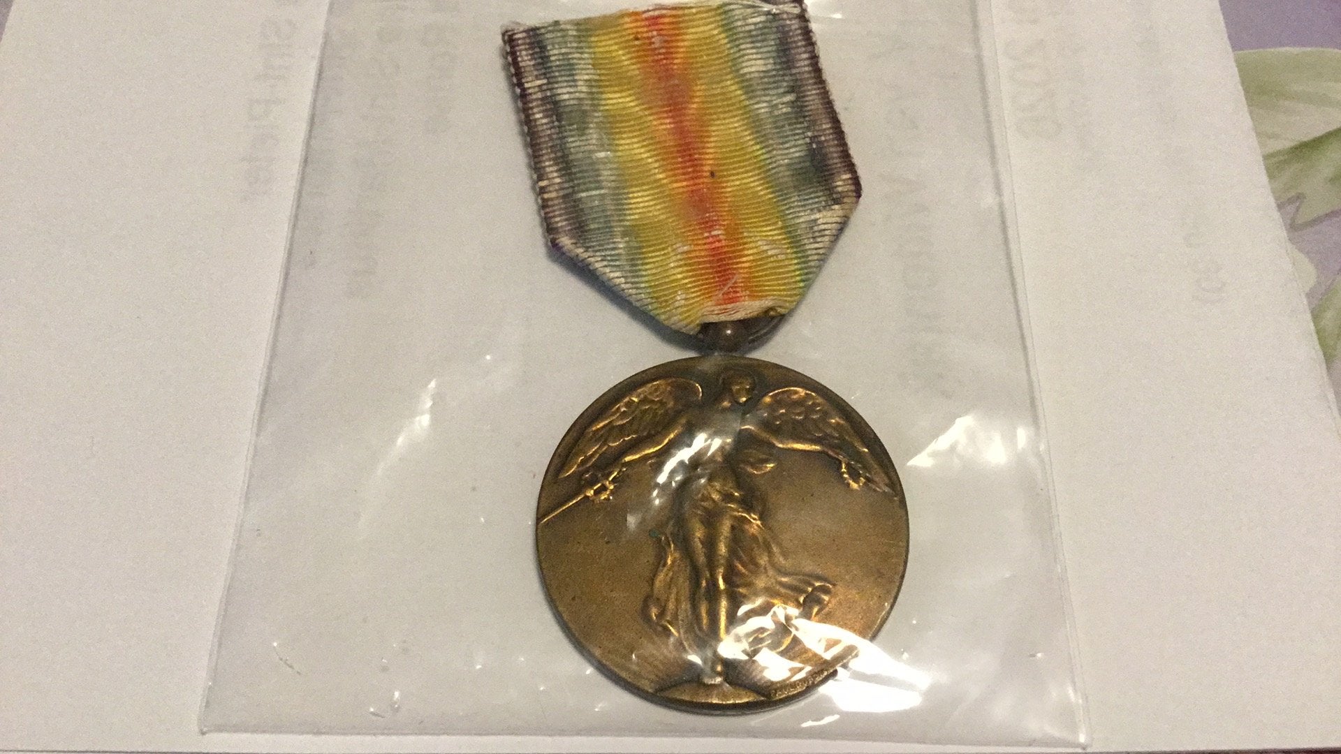 Belgische overwinningsmedaille 1914-18, Ophalen of Verzenden