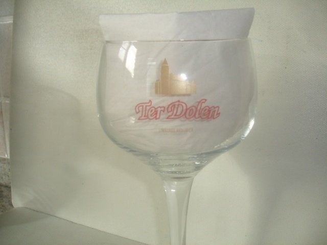 Bierglas Ter Dolen, 33cl, Kasteelbrouwerij Ter Dolen € 1,80, Verzamelen, Ophalen of Verzenden, Zo goed als nieuw, Glas of Glazen