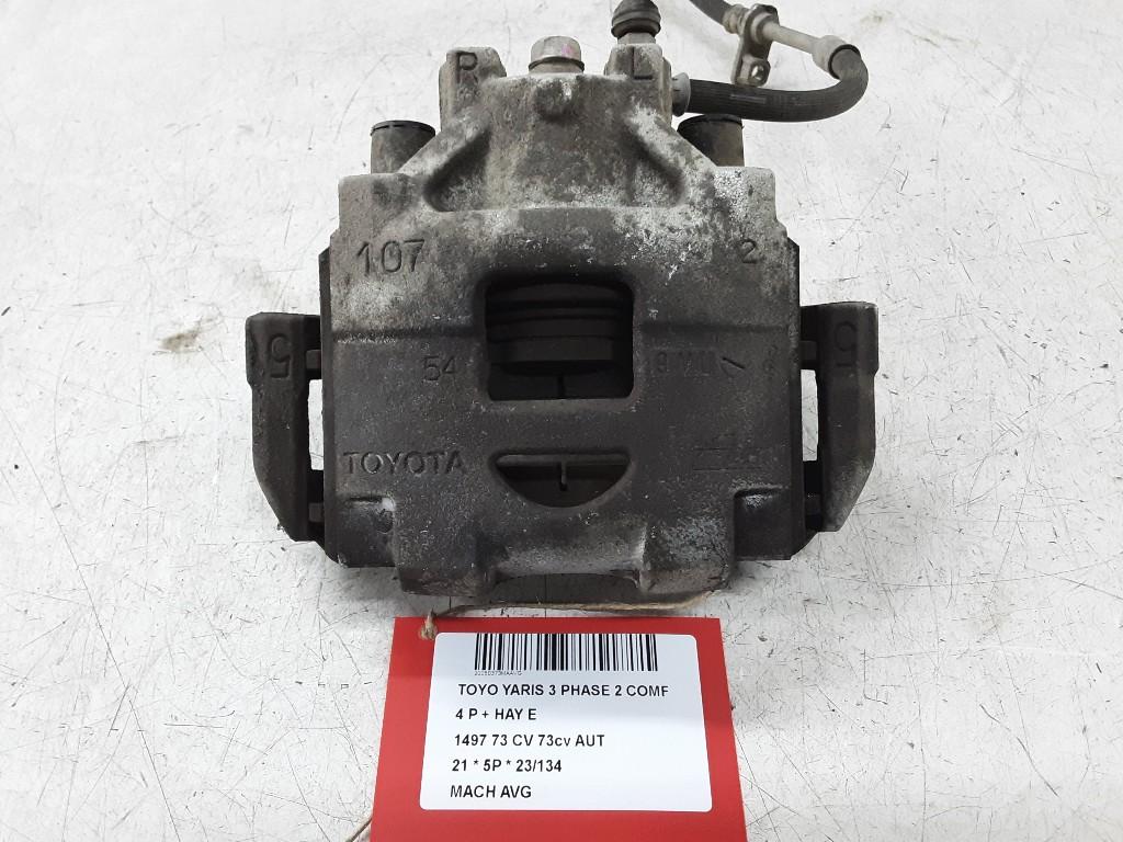 REMKLAUW LINKS VOOR Toyota Yaris III (P13) (01-2010/09-2020), Gebruikt, Mevr. I. Hauben, Toyota, Rue de l'Espoir 34 34
4030  GRIVEGNÉE, BE