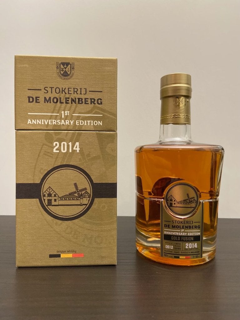Whiskey Molenberg verjaardagseditie 2014 Gold Fusion, Neuf, Autres régions, Enlèvement ou Envoi, Autres types