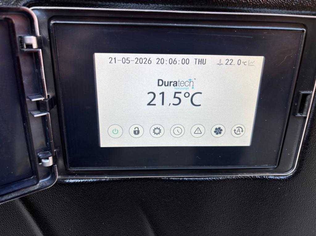 Duratech DuraPro-12 Full Inverter Zwembad Warmtepomp 12kW, Jardin & Terrasse, Accessoires de piscine, Enlèvement, Utilisé