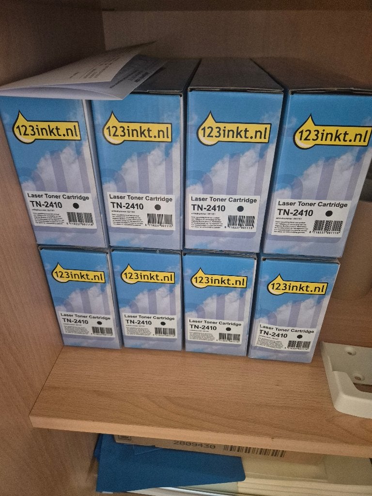 Brother Laser Toner TN-2410 zwart, Ophalen of Verzenden, Nieuw, Toner, Brother 123 inkt