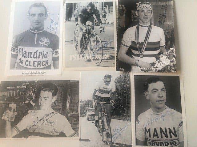 gesigneerde wielrenners, Collections, Enlèvement ou Envoi, Comme neuf, Photo