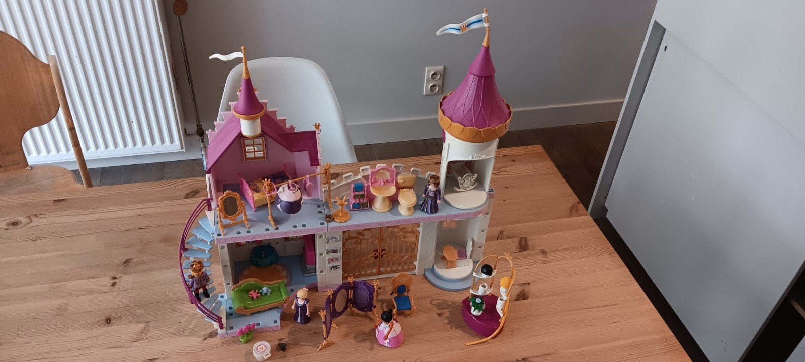 playmobil prinsessenkasteel, Kinderen en Baby's, Complete set, Ophalen of Verzenden, Zo goed als nieuw, Kasteel/Fort