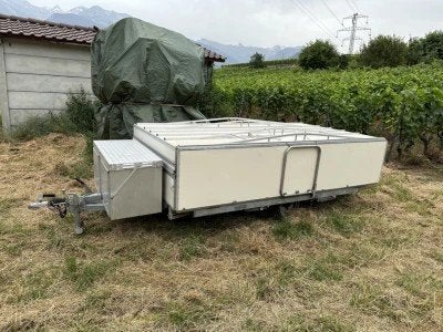 Rapido Confort caravan, Caravans en Kamperen, 2 aparte bedden, Luifel, Tot en met 4, Tot 4 meter