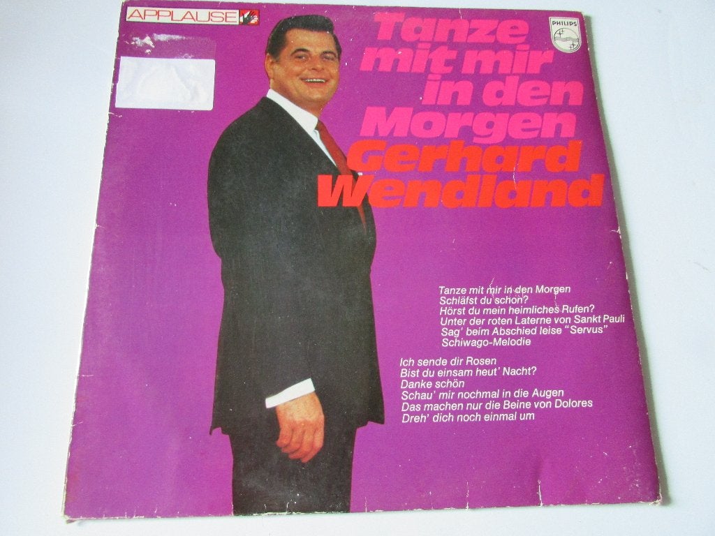 GERHARD WENDLAND ; TANZE MIT MIR IN DEM MORGEN, LP, LP, Gebruikt, Pop, Ophalen of Verzenden