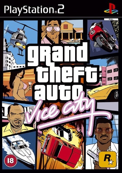 Grand Theft Auto Vice City (zonder boekje), Avontuur en Actie, Gebruikt, Vanaf 18 jaar, 1 speler