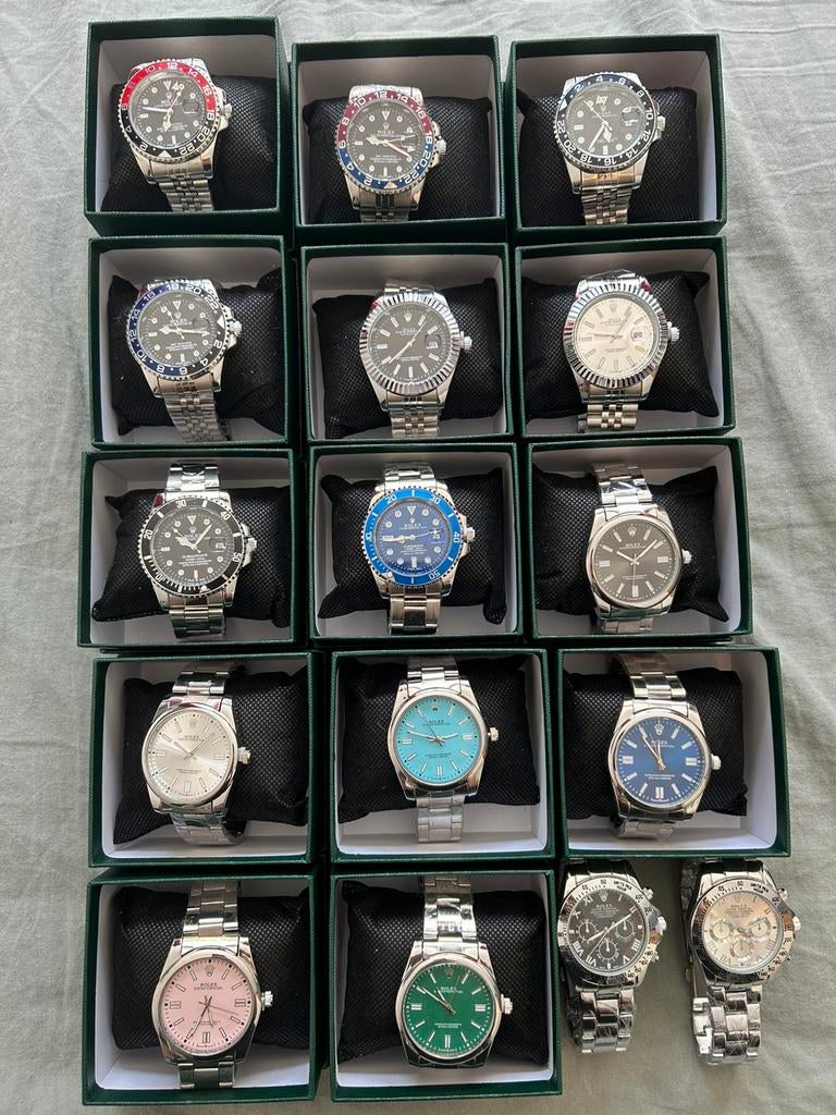 Rolex heren herenhorloges (collectie), Staal, Polshorloge, Nieuw, Ophalen of Verzenden
